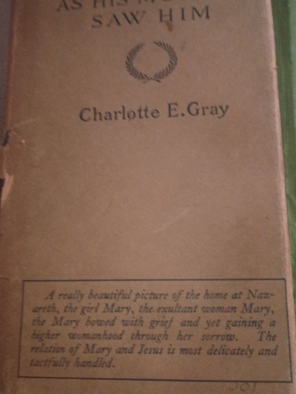 Vintage Book: Charlotte E. Gray Hardcover in Brown